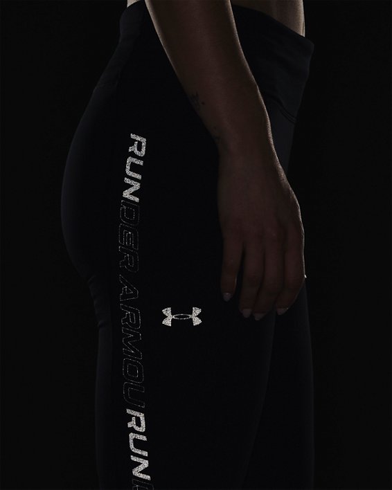 Legging UA Empowered Run pour femme, Black, pdpMainDesktop image number 4